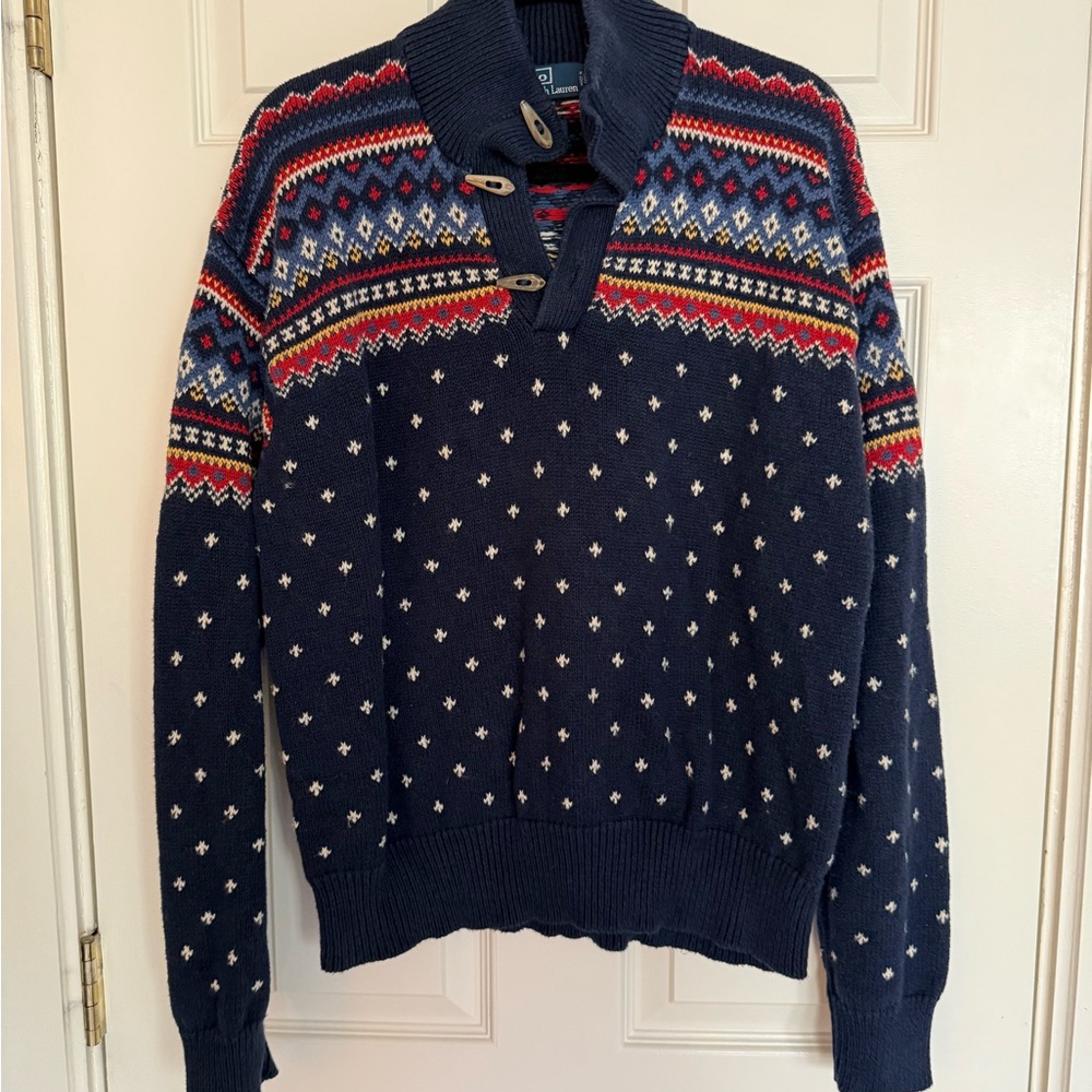 Vintage Ralph Lauren men’s Fair Isle Sweater